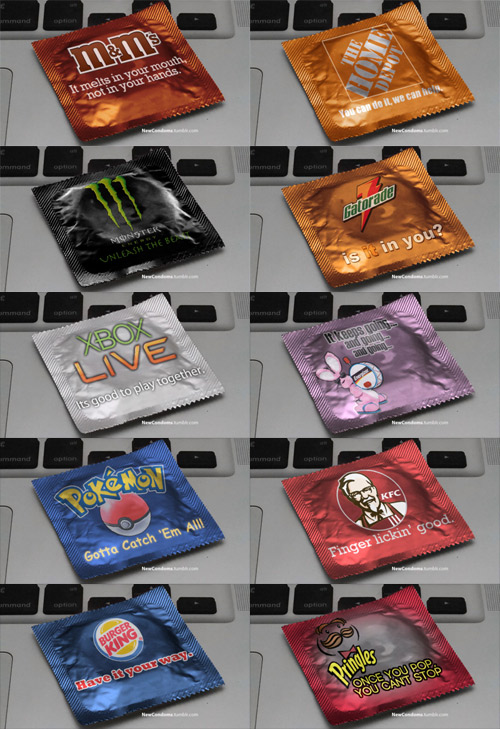 Branded Condom Slogans.